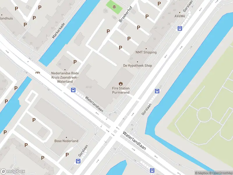 Brandweer met gepaste spoed naar de Gorslaan in Purmerend