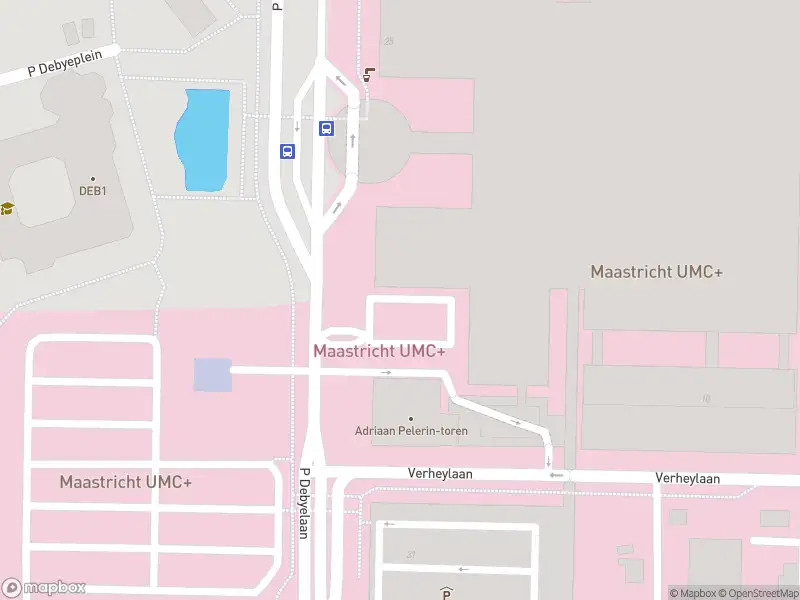 Ambulance met gepaste spoed naar de P Debyelaan in Maastricht