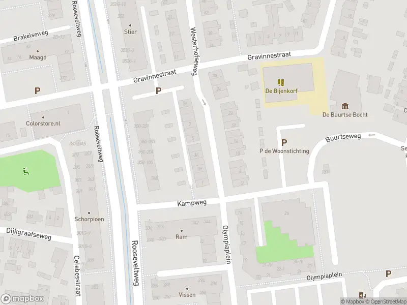 Brandweer met gepaste spoed naar de Bernhardstraat in Wageningen vanwege stormschade