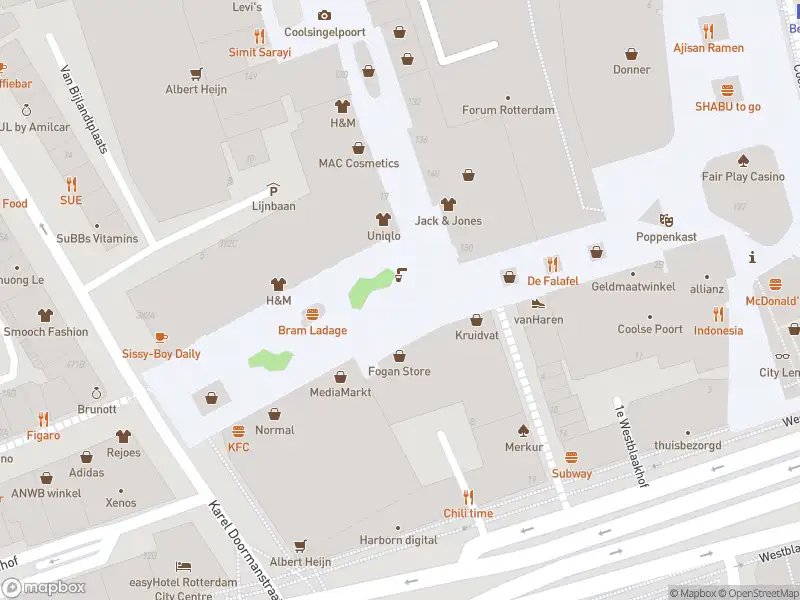 Brandweer met gepaste spoed naar de Binnenwegplein in Rotterdam vanwege afgaan automatisch brandalarm