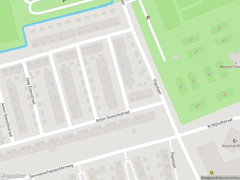 Brandweer met grote spoed naar de Abe Lenstrastraat in Weesp vanwege gebouwbrand