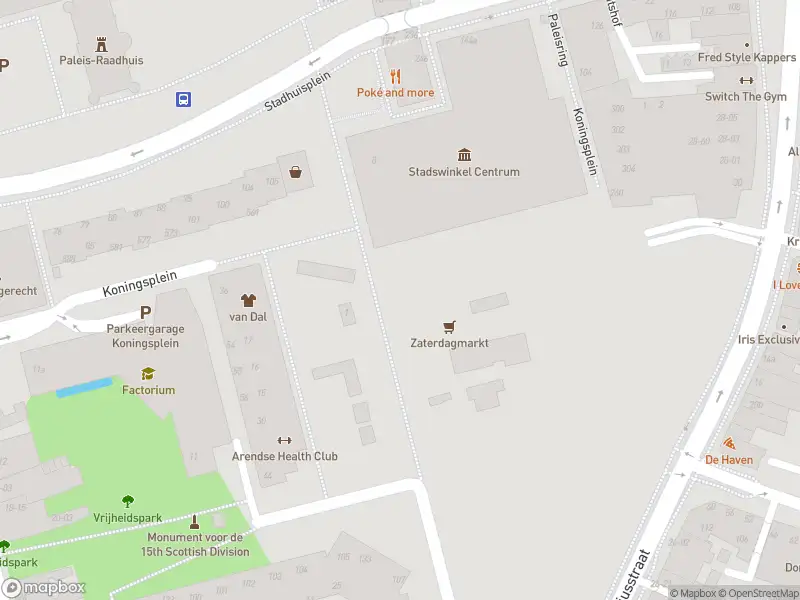 Overlastmelding Koningsplein in Tilburg