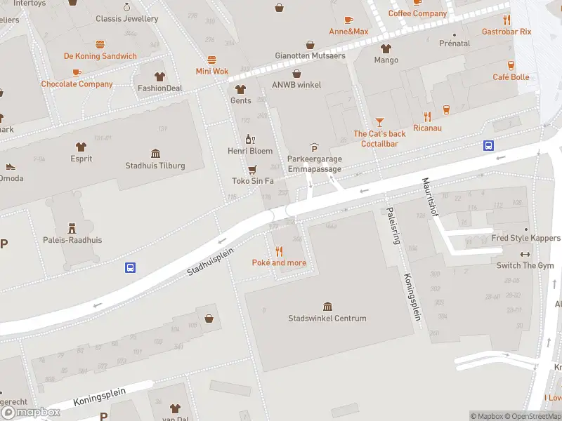 Overlastmelding Stadhuisplein in Tilburg