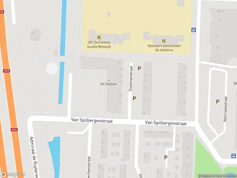 Ambulance met gepaste spoed naar de Zoutmanstraat in Dordrecht