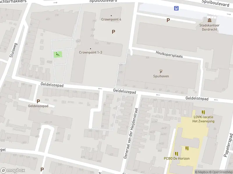 Overlastmelding Geldelozepad in Dordrecht