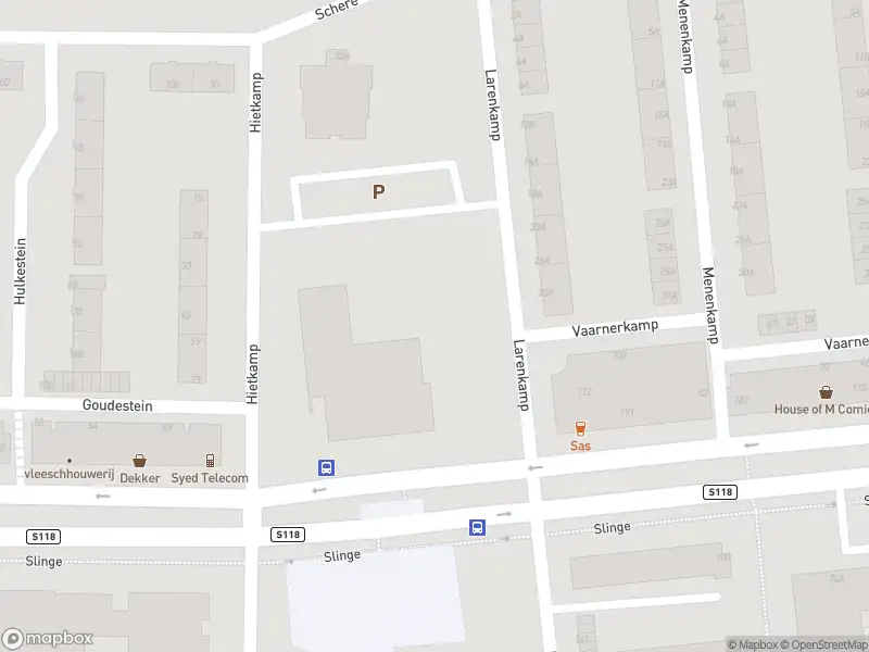 Ambulance met grote spoed naar de Lakerveld in Rotterdam vanwege gebouwbrand