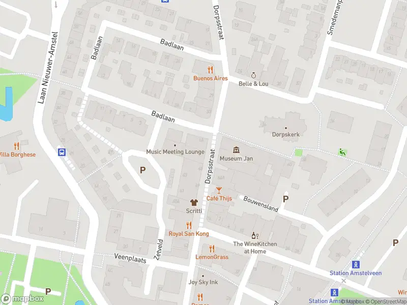 Overlastmelding Dorpsstraat in Amstelveen