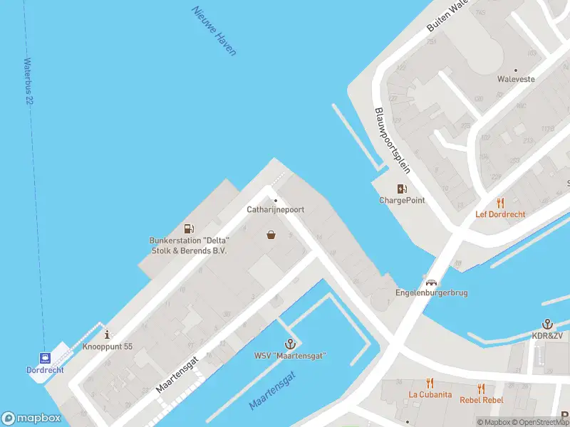 112 melding Overlastmelding Korte Engelenburgerkade in Dordrecht gesloten