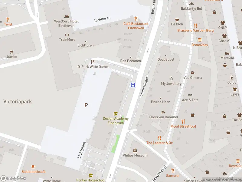 Brandweer met grote spoed naar de Emmasingel in Eindhoven