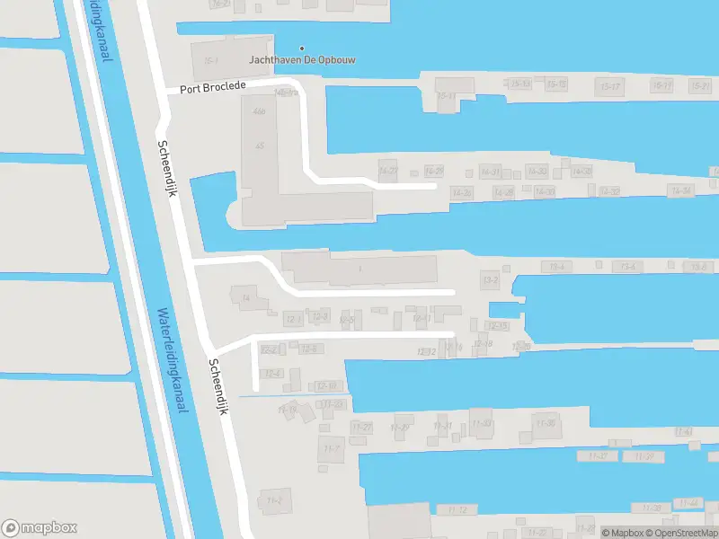 Brandweer met grote spoed naar de Port Broclede in Breukelen vanwege gebouwbrand