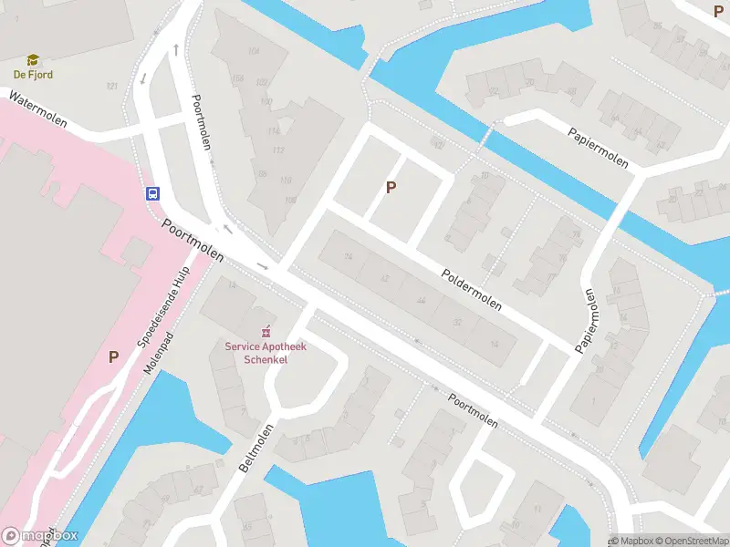 Brandweer met gepaste spoed naar de Poortmolen in Capelle aan den IJssel vanwege wateroverlast