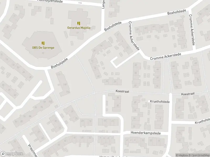 Politie naar de Deventerstraat in Vaassen vanwege aanrijding met letsel