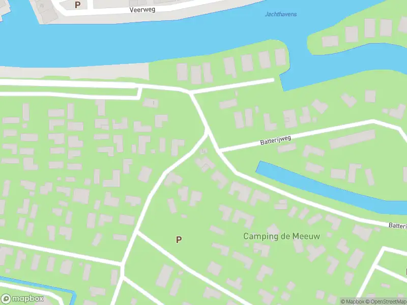 Brandweer naar de Batterijweg in Brielle vanwege gebouwbrand