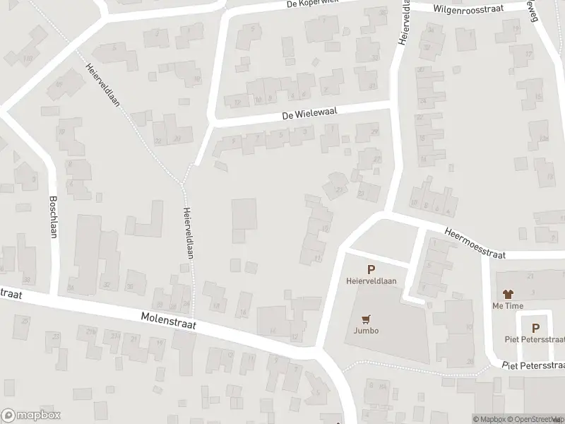 Politie naar de Heierveldlaan in Maasbree vanwege aanrijding met letsel