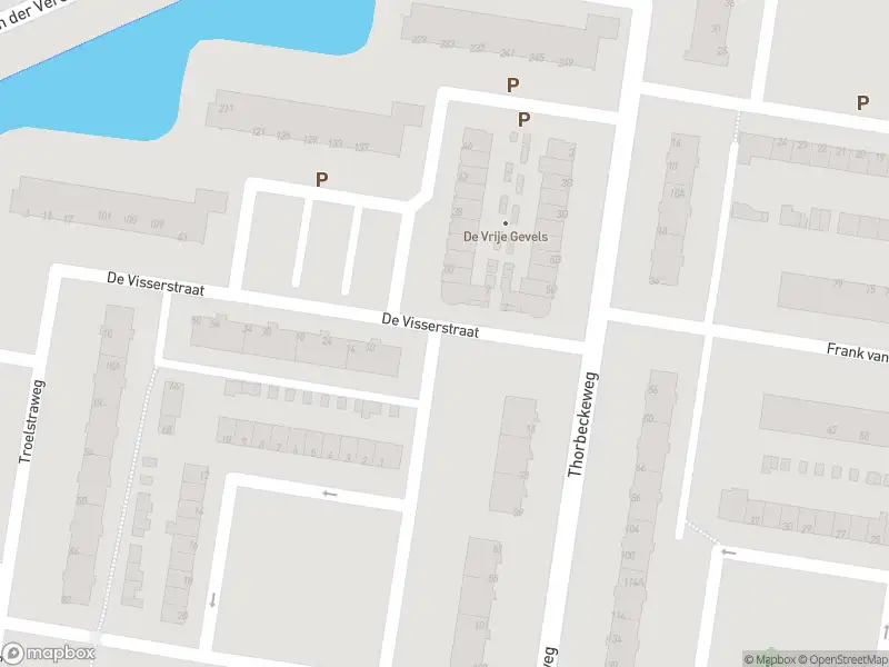 Ambulance met grote spoed naar de De Visserstraat in Dordrecht