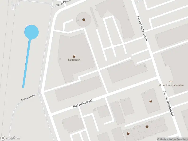 Brandweer met gepaste spoed naar de Karel Doormanweg in Schiedam vanwege een liftopsluiting