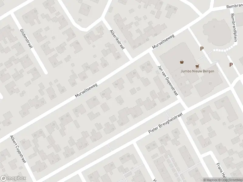 Politie naar de Van Straelenstraat in Bergen (L.) vanwege aanrijding met letsel