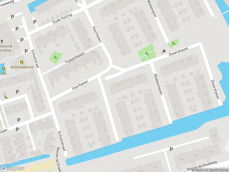Brandweer met gepaste spoed naar de Dwarshaven in Den Hoorn