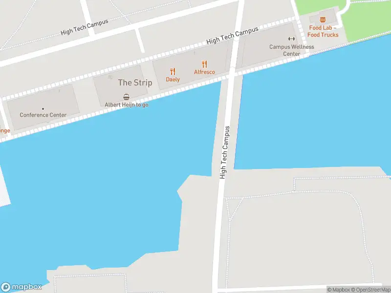 Brandweer met gepaste spoed naar de High Tech Campus in Eindhoven