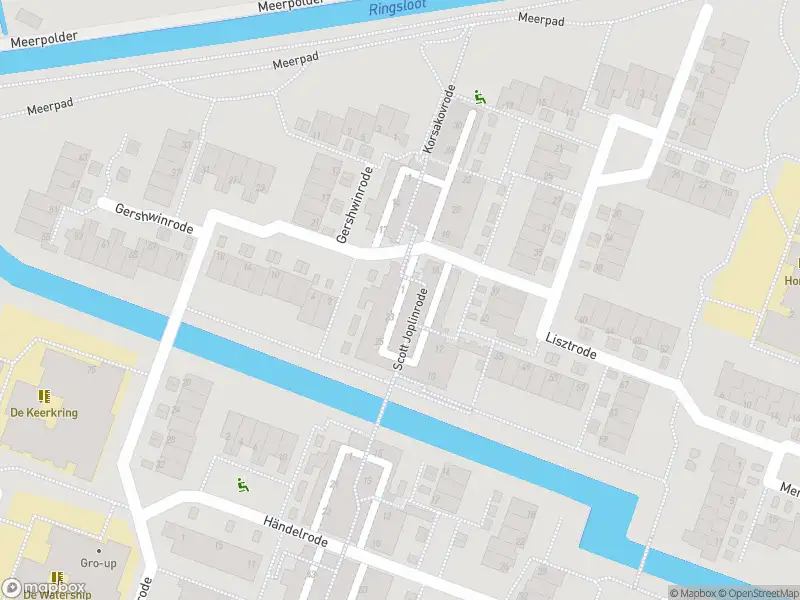 Brandweer met gepaste spoed naar de Scott Joplinrode in Zoetermeer