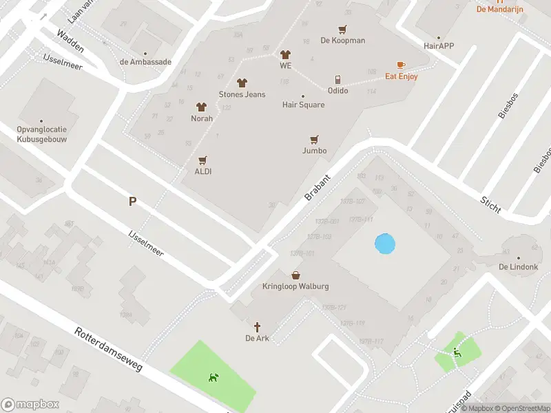 Politie naar de Brabant in Zwijndrecht vanwege ongeval met letsel