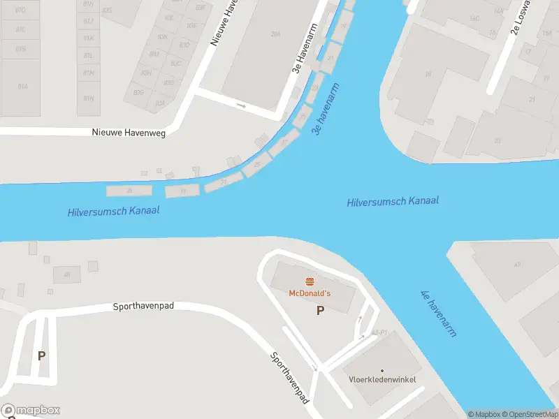 Politie naar de Nieuwe Havenweg in Hilversum vanwege aanrijding met letsel
