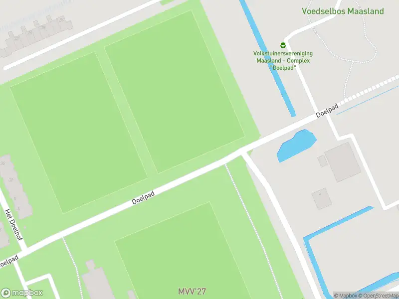 Brandweer met gepaste spoed naar de Doelpad in Maasland