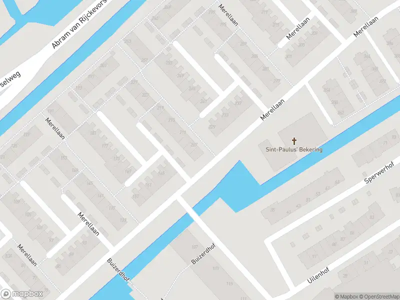 Ambulance met grote spoed naar de Merellaan in Capelle aan den IJssel