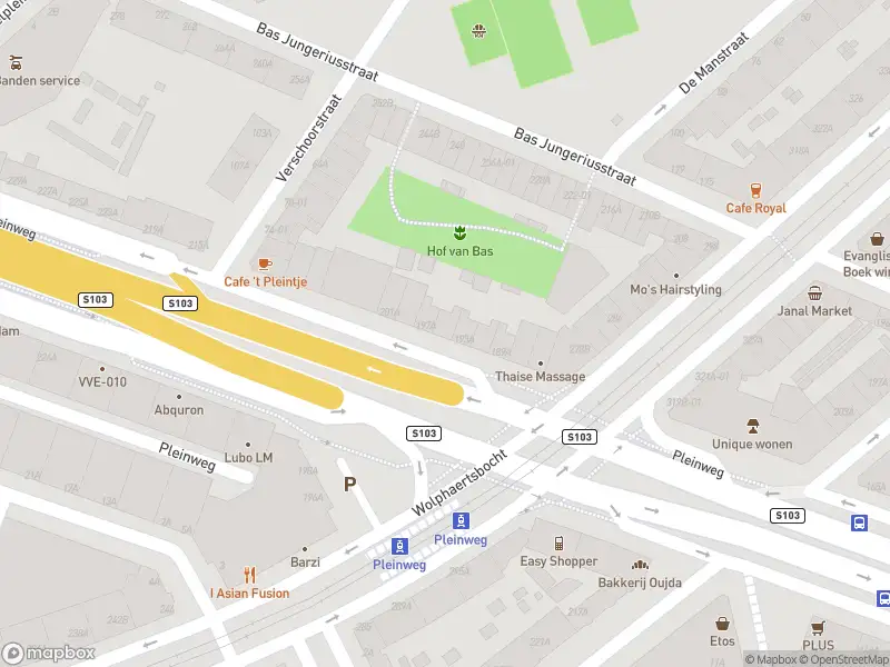 Besteld ambulance vervoer naar de Pleinweg in Rotterdam