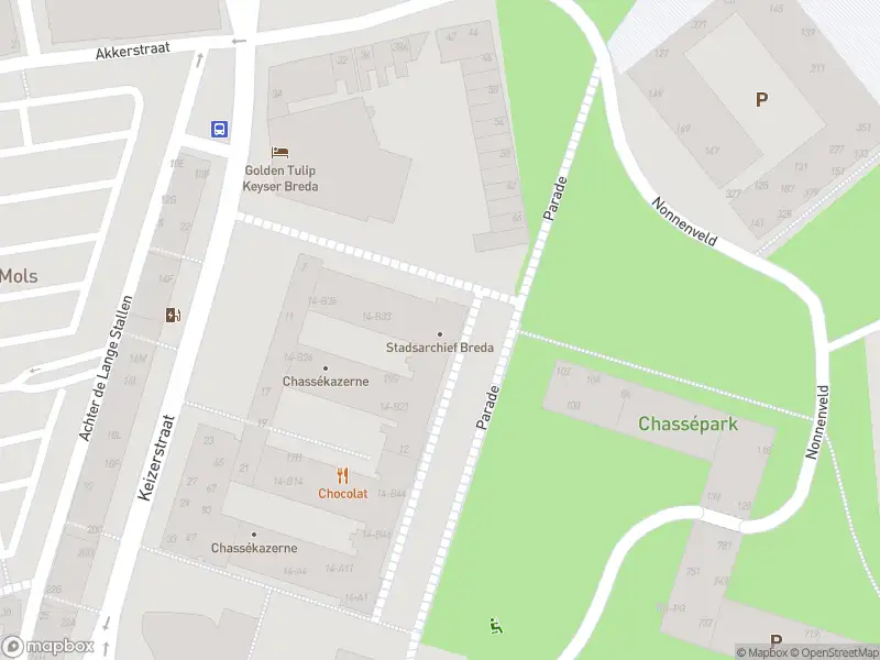 Brandweer met gepaste spoed naar de Parade in Breda