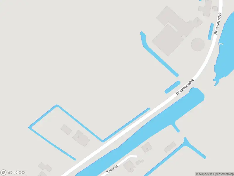 Brandweer met grote spoed naar de Breewarsdyk in Workum vanwege personen te water