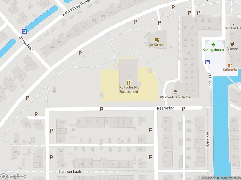 Brandweer met grote spoed naar de Hemelboog Binnen in Heerhugowaard vanwege een buitenbrand