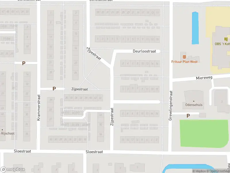 Brandweer en politie met grote spoed naar de Eendrachtstraat in Zierikzee vanwege middelgrote brand