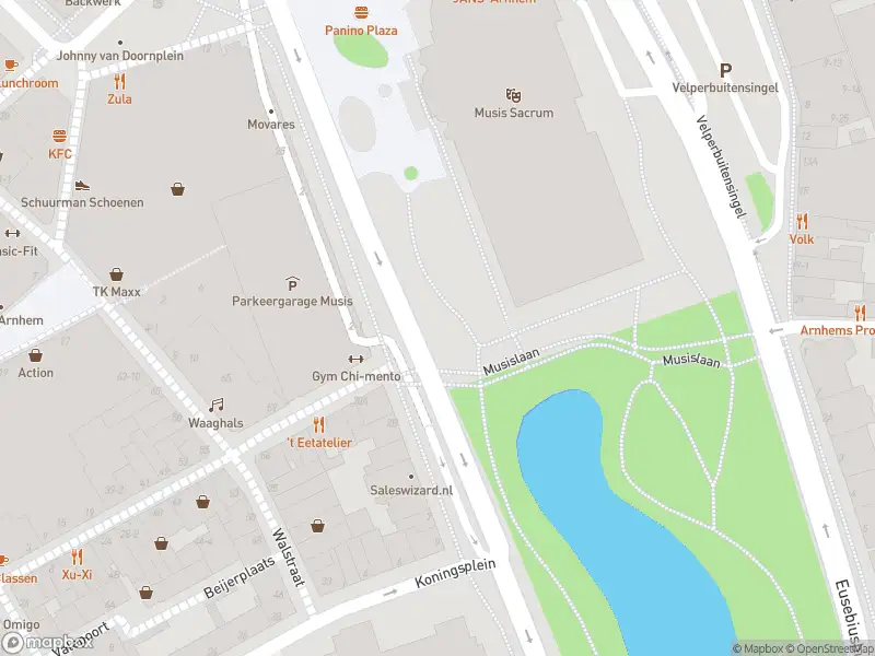 Brandweer met gepaste spoed naar de Velperbinnensingel in Arnhem