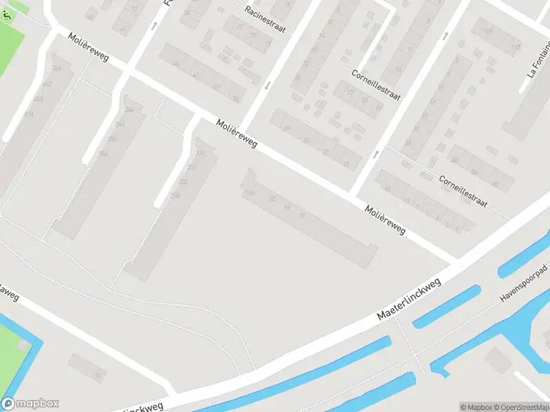 Ambulance met grote spoed naar de Molièreweg in Rotterdam
