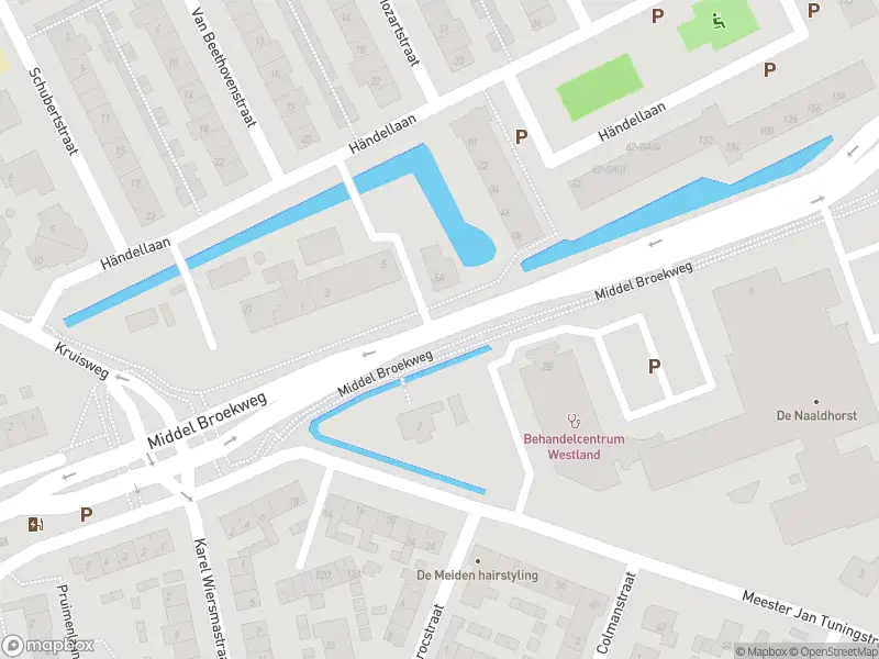 Ambulance met gepaste spoed naar de Middel Broekweg in Naaldwijk vanwege middelgrote brand