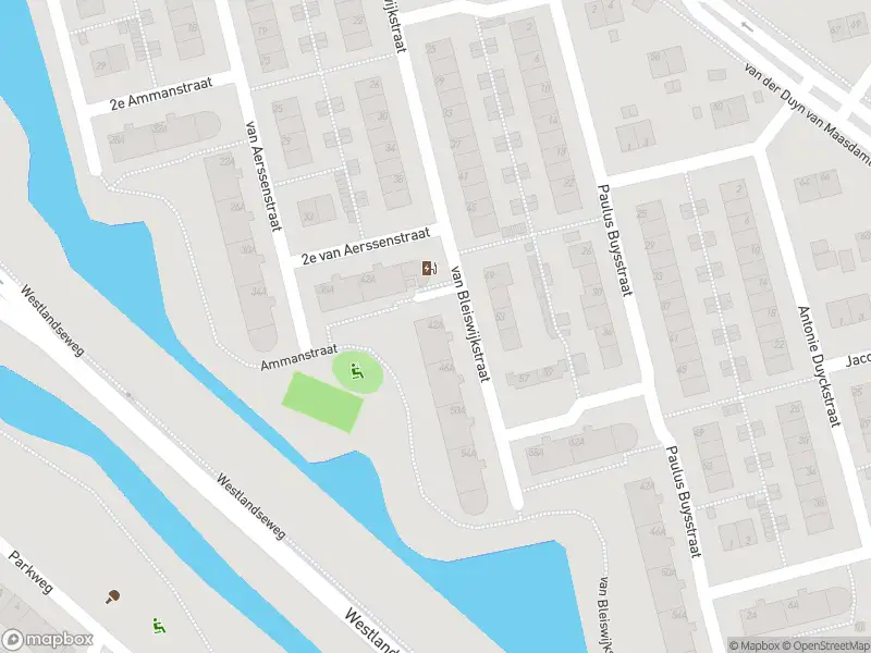 Ambulance met gepaste spoed naar de Van Bleiswijkstraat in Vlaardingen