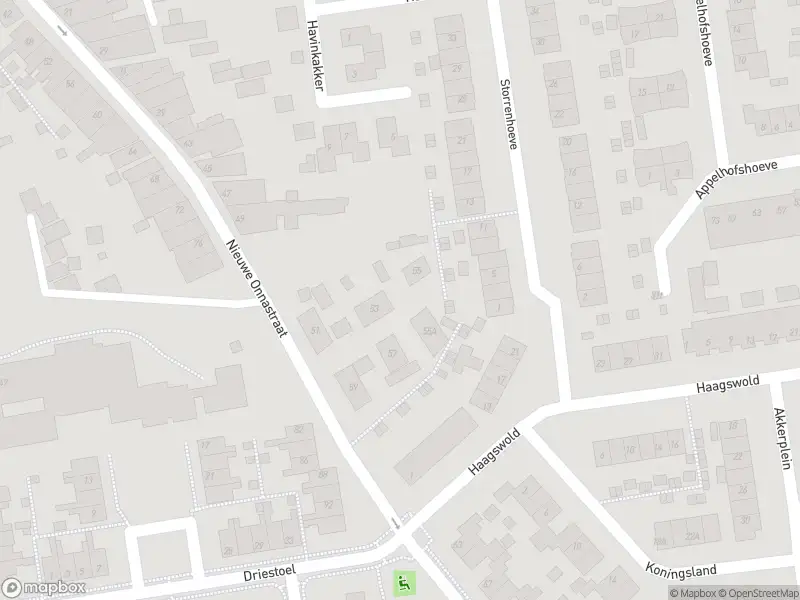 Brandweer met gepaste spoed naar de Hogewal in Steenwijk vanwege stormschade