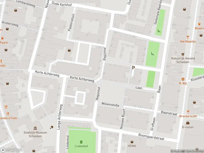 Politie naar de Boterstraat in Schiedam vanwege ongeval met letsel