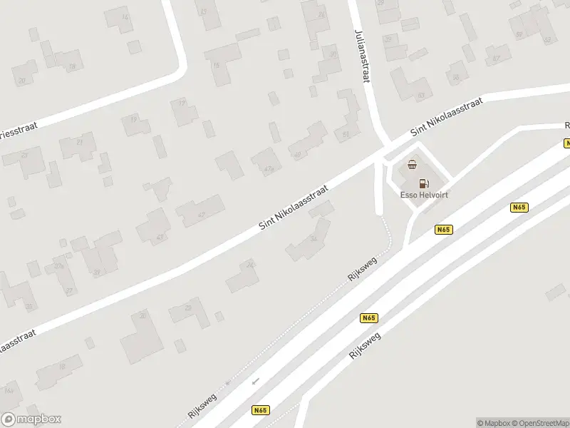 Brandweer met gepaste spoed naar de Molenstraat in Helvoirt vanwege dier(en) in nood