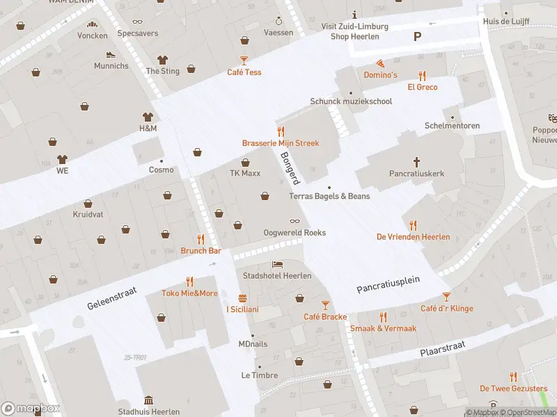 Politie naar de Stationstraat in Heerlen