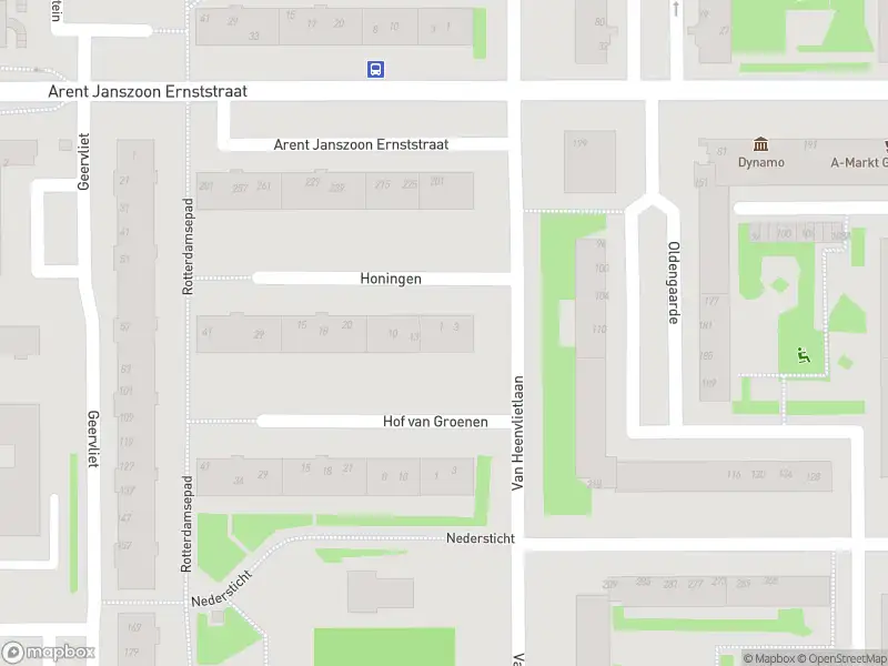 Ambulance met gepaste spoed naar de Honingen in Amsterdam