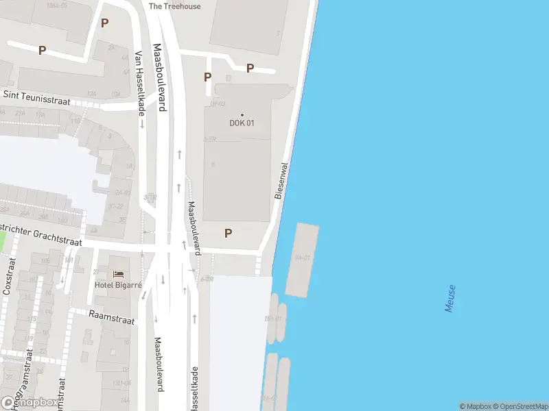 Brandweer met gepaste spoed naar de Bassin in Maastricht vanwege een liftopsluiting