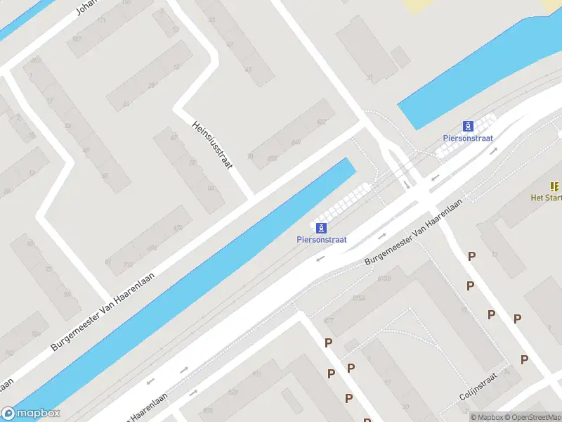 Brandweer met gepaste spoed naar de Johan de Wittsingel in Schiedam vanwege een buitenbrand