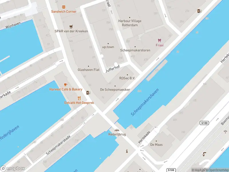 112 melding Ambulance met gepaste spoed naar de Scheepmakershaven in Rotterdam