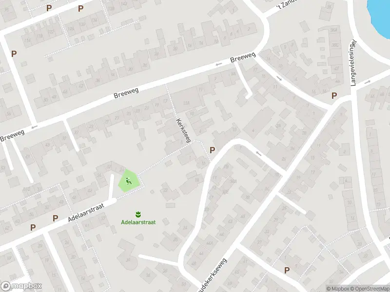 Brandweer met grote spoed naar de Kerksteeg in Middelburg vanwege waarnemen gaslucht