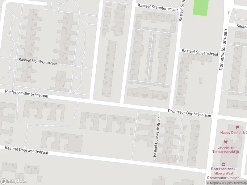 Overlastmelding Professor Gimbrèrelaan in Tilburg