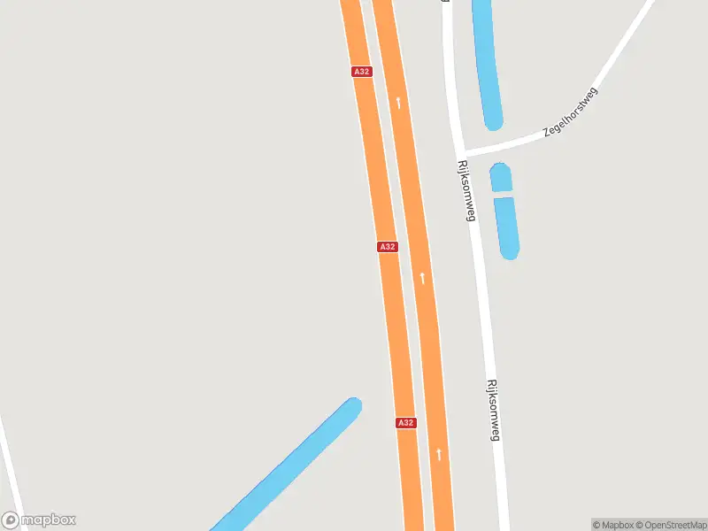 Brandweer met grote spoed naar de Hoogeveenseweg in Meppel vanwege afgaan automatisch brandalarm