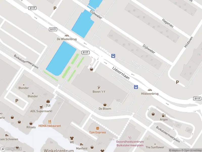 Brandweer met grote spoed naar de Buikslotermeerplein in Amsterdam vanwege middelgrote brand