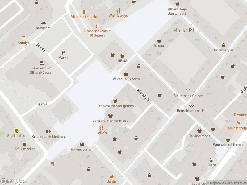 Overlastmelding Markt in Geleen